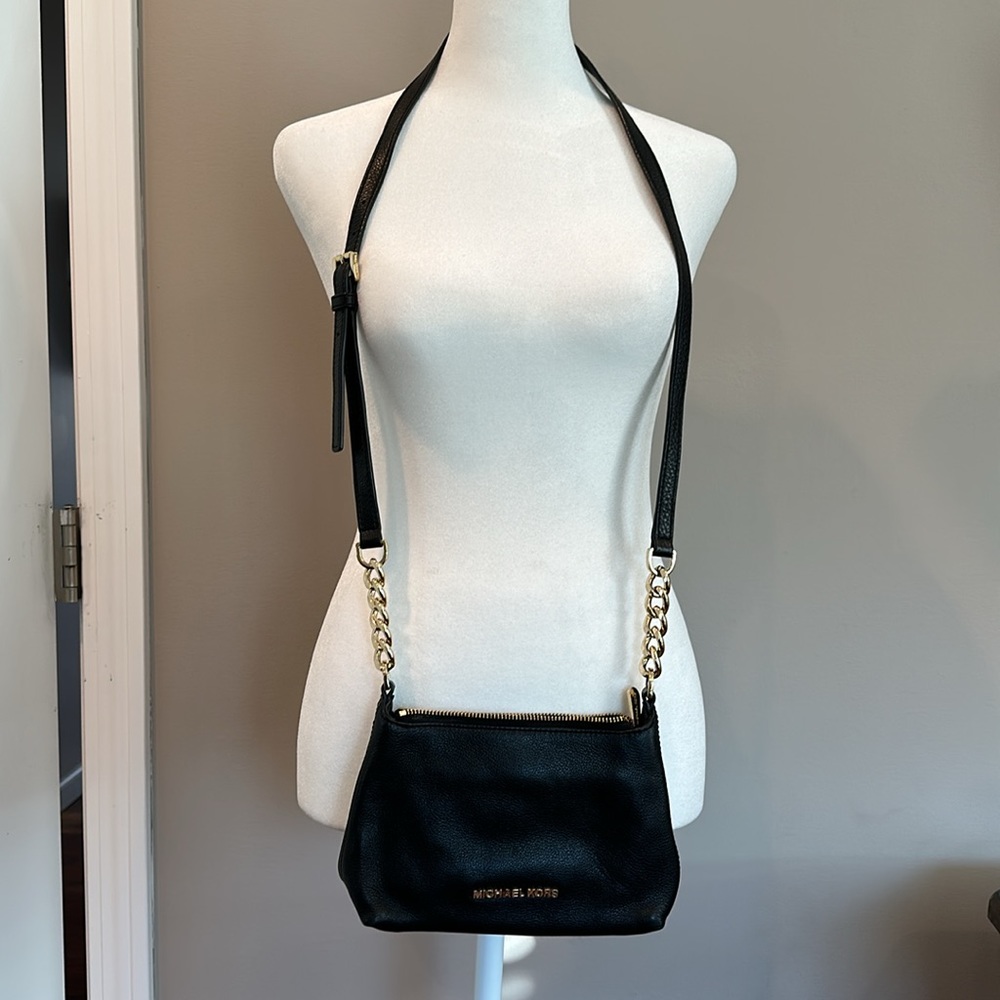 Michael Kors Bedford Pebbled Leather Crossbody Bag